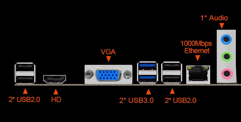 Kit Scheda Madre Mini ITX B75 con Processore Core I5 3470, 16GB di Memoria DDR3, Supporto CPU I3 I5 I7, Socket LGA1155