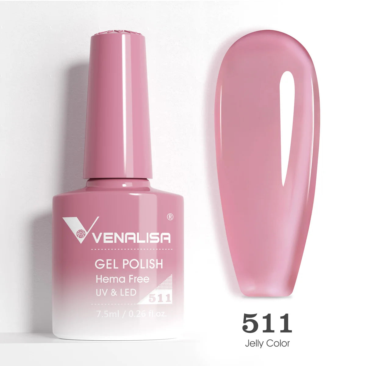VENALISA Smalto gel per unghie da 7,5 ml Sparkle Glitter Diamante Brillante Colori estivi Semi permanente Soak off Vernice gel per unghie UV LED