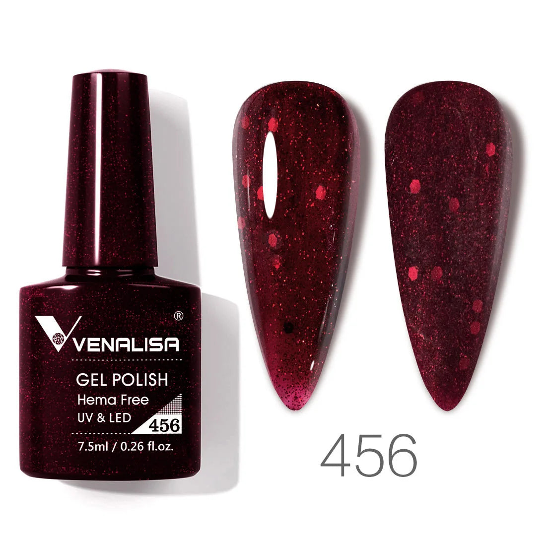 VENALISA Smalto gel per unghie da 7,5 ml Sparkle Glitter Diamante Brillante Colori estivi Semi permanente Soak off Vernice gel per unghie UV LED
