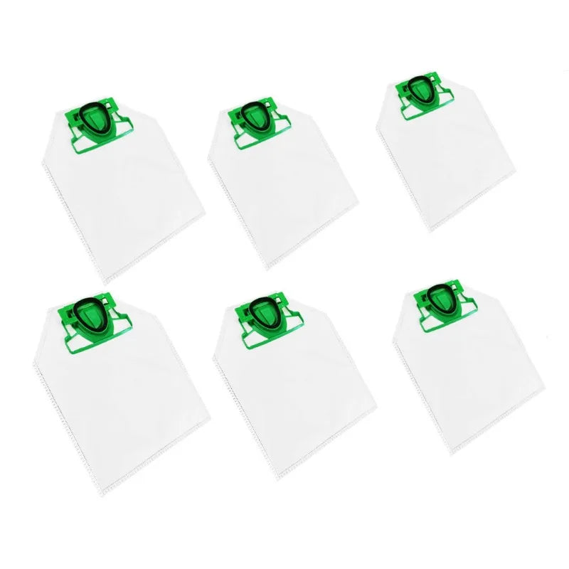 6 sacchetti per la polvere per aspirapolvere Vorwerk Kobold VK200 VK200S VK220S, in microfibra ad alta filtrazione, ricambi e accessori.
