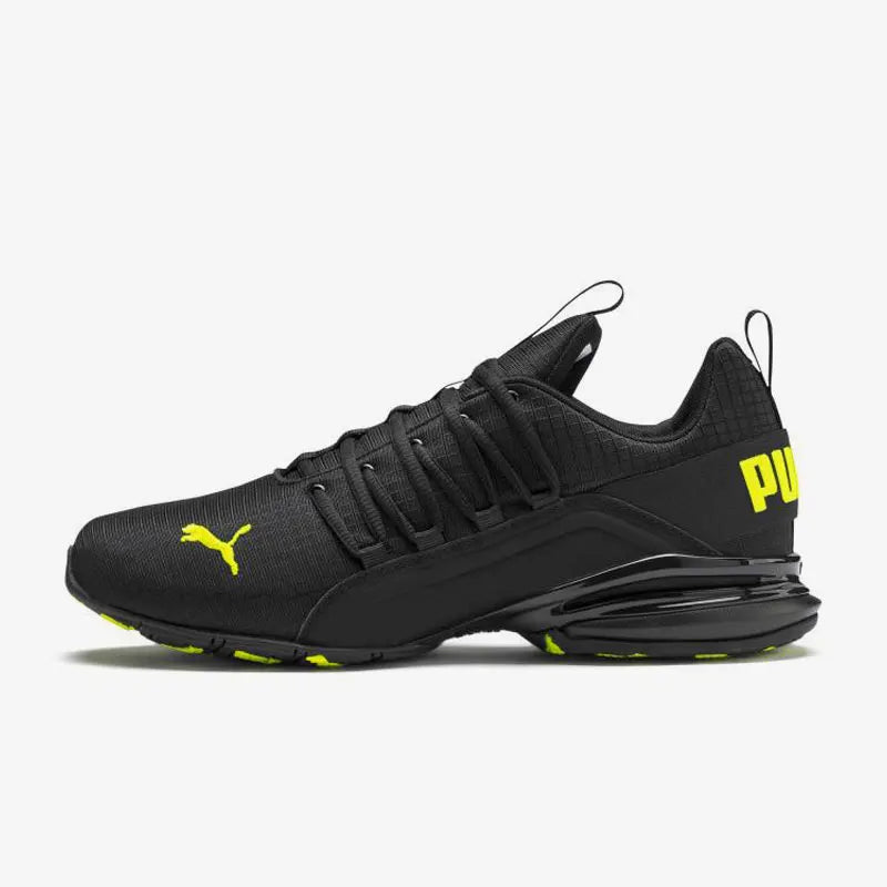 Scarpe casual da uomo Puma Axelion autentiche in mesh traspirante e ammortizzante 192581-01