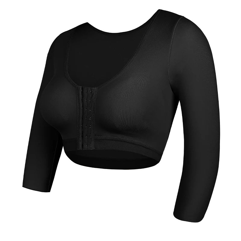 Shaper Top per le donne Flabby Braccia Compressione Post Chirurgia Chiusura frontale Reggiseno Canotta corta Shapewear Supporto per la schiena Body Shaper