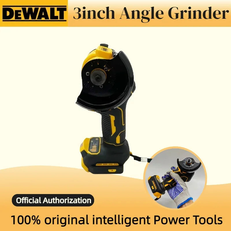 Smerigliatrice Angolare Mini a Batteria DEWALT da 3 Pollici, Utensile Elettrico per Taglio, Lucidatura e Levigatura per Batterie da 20V 18V.