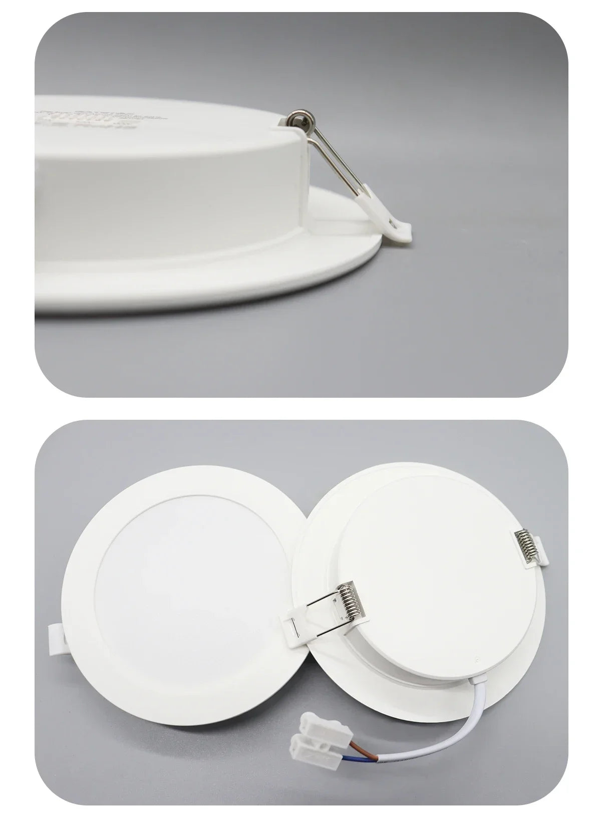 6Pack 24W 17W 14W 10W 6W Bianco Rotondo Da Incasso Led Da Incasso Luce di Pannello 110V 220V Caldo Freddo illuminazione Foyer Studio Casa Interno