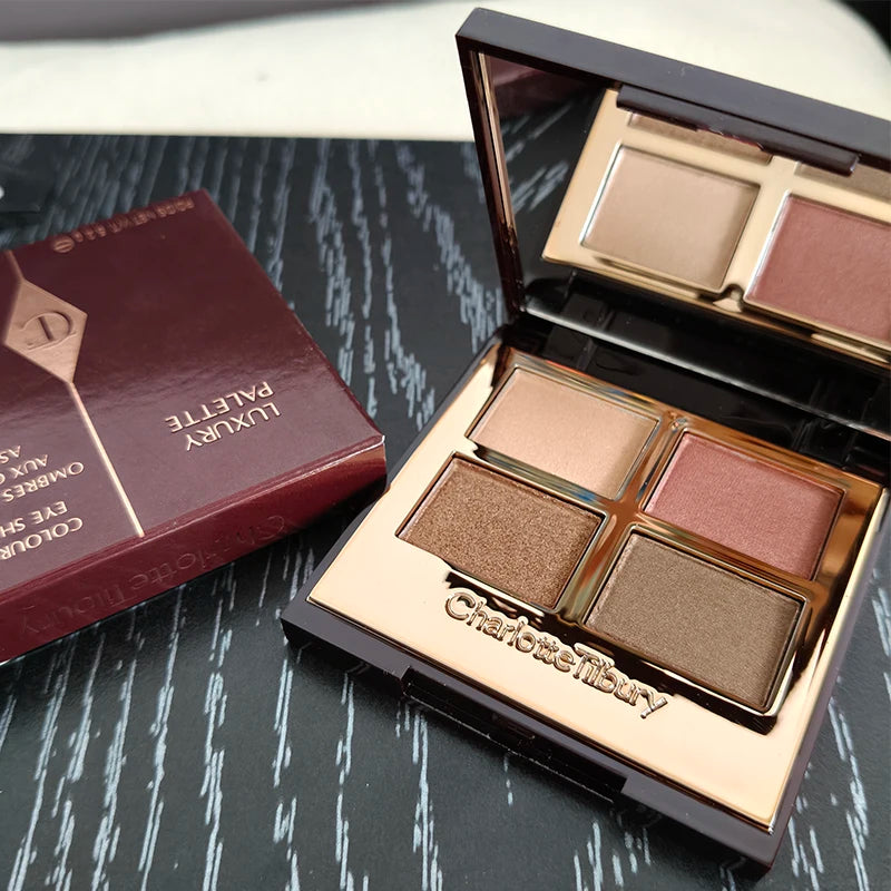 Palette Ombretti Charlotte Tilbury 4 Colori 5.2g Pillow Talk Naturale Facile da Applicare Fondotinta Ombretto Cosmetici