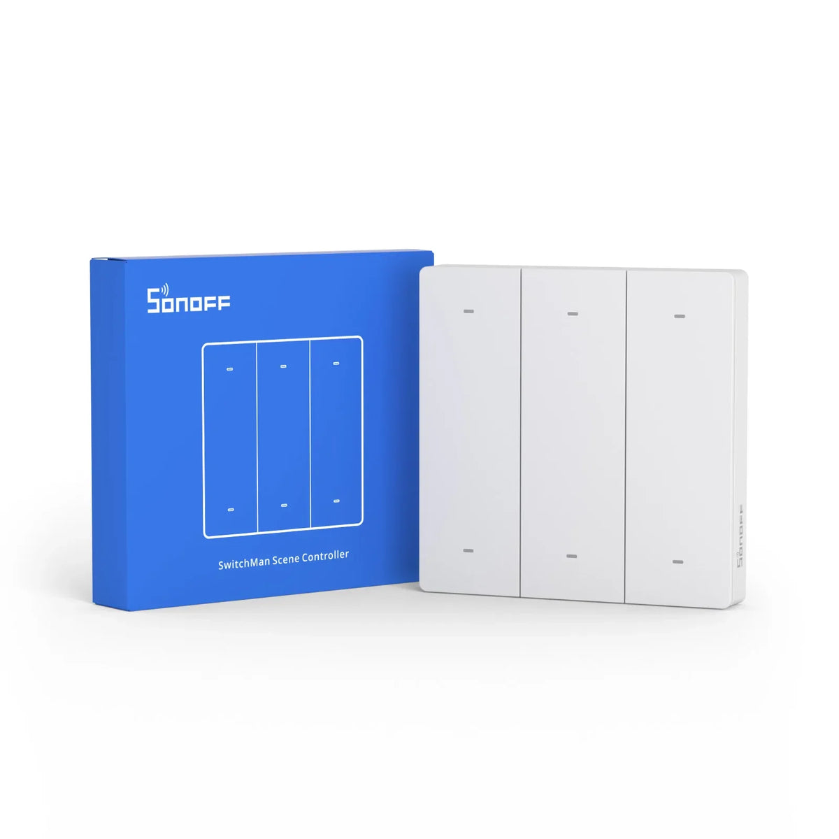Sonoff R5 Sonoff Switchman R5 Controller di scena con batteria Cablaggio libero a 6 tasti EWeLink-Il telecomando funziona SONOFF M5/MINIR3
