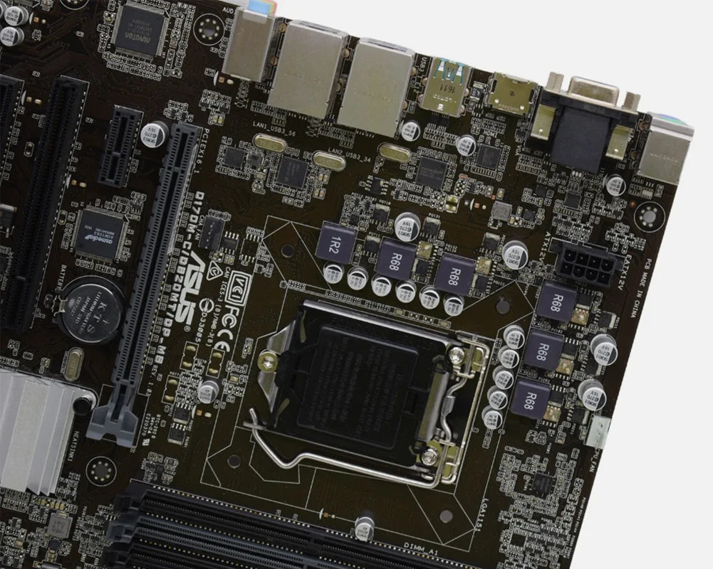  Scheda madre ASUS Q170M-C Intel Q170 LGA1151 DDR4 Q170M-C/D820MT/DP_MB supporta CPU 6100 6400 6500 6320 mAT