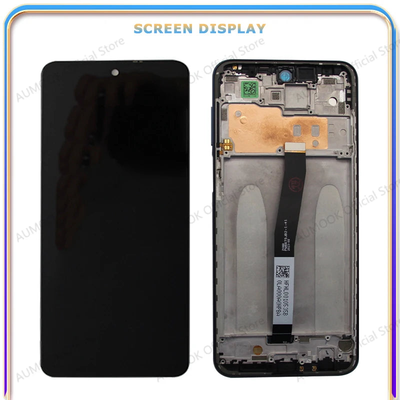 6.67 "Display LCD Per Xiaomi Redmi Nota 9S Nota 9 Pro Touch Screen Digitizer Assembly M2003J6A1G M2003J6B2G Parti di Ricambio