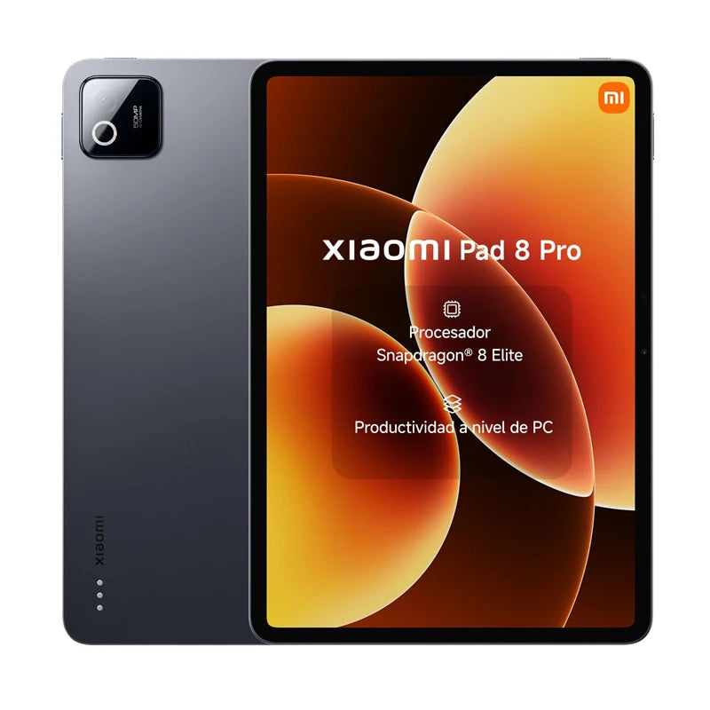 Xiaomi Pad 8 Pro Versione Globale, Tablet con display da 11.2 pollici 3.2K 144Hz, processore Snapdragon 8-core ® Mi Pad 8 Elite con fotocamera posteriore da 50MP e batteria da 9200mAh