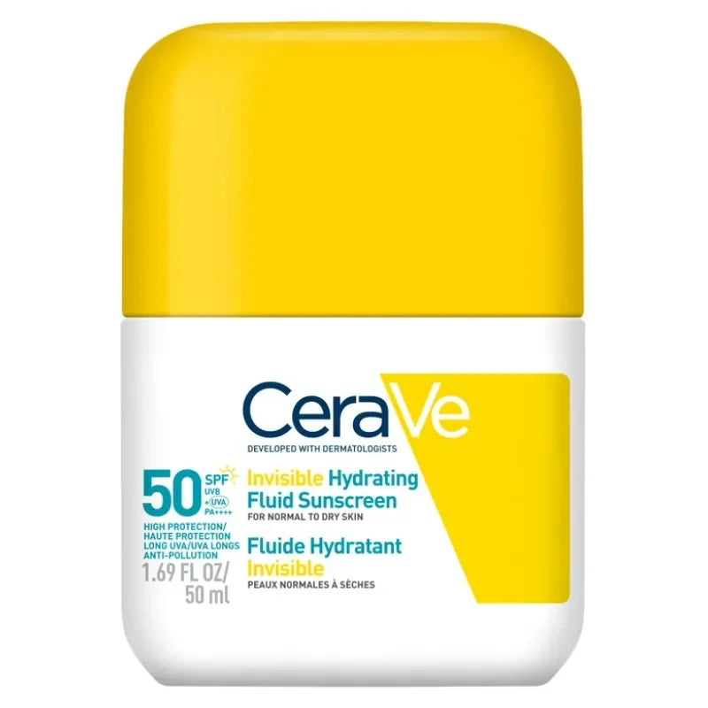 CeraVe Fluido Idratante Invisibile con Protezione Solare SPF 50+ (50ml)