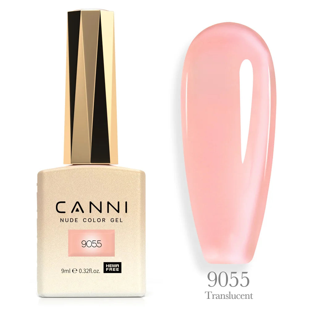 Smalto gel per unghie semipermanente senza CANNI Venalisa Hema da 9 ml Vernice gel colorata a copertura totale Diamante temperato superiore a lunga durata