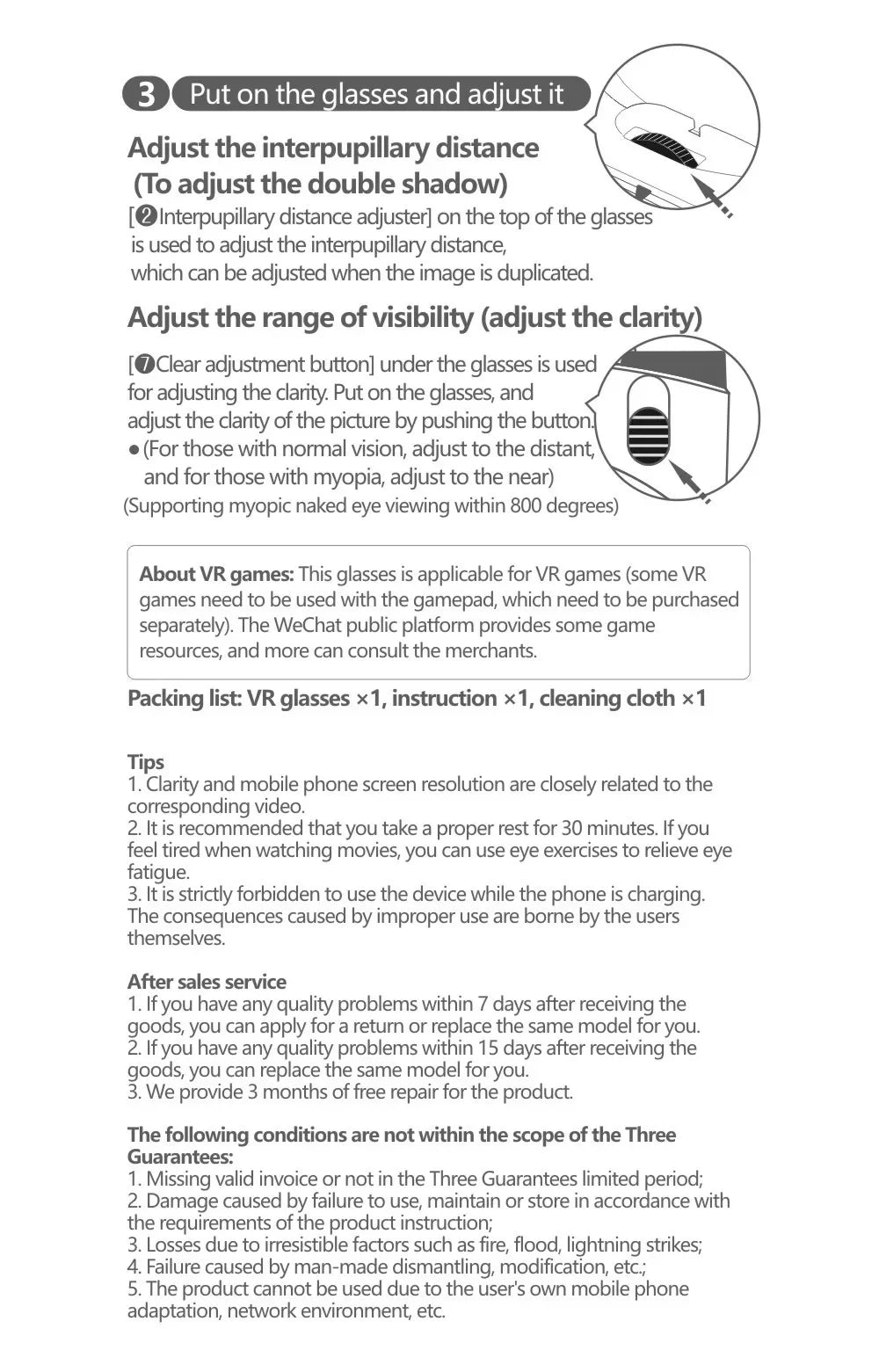 VRG Pro Realtà Virtuale Occhiali VR Dispositivi per cuffie Viar 3D Occhiali per casco Lenti Smart per Smartphone Cellulare Set di giochi per dispositivi mobili