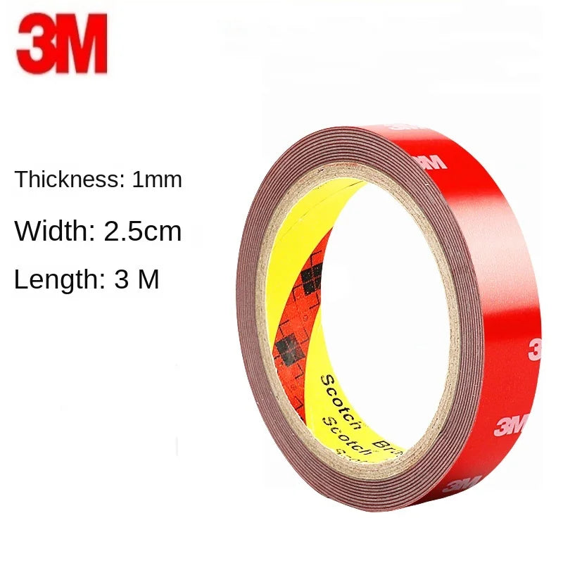 3M VHB Forte biadesivo adesivo 3M 4229P 5-50mm Nastro adesivo in schiuma senza traccia impermeabile per auto casa interna ad alta temperatura