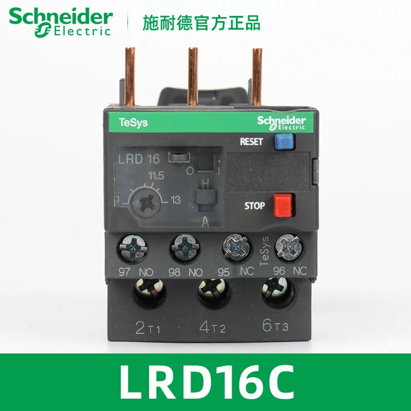 Relè Schneider Electric LRD01/3/5/6/7/8/10/12/14/16/21/22/32C, Relè di Sovraccarico Termico LAD7B106C