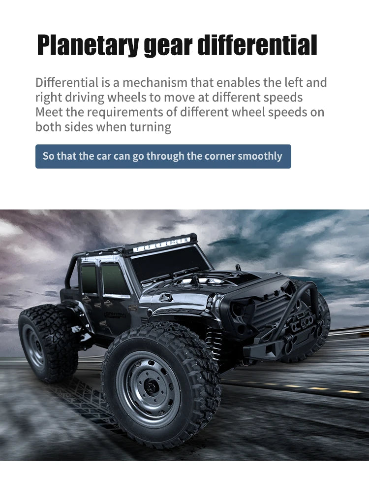ZWN 1:16 70KM/H o 50KM/H Auto RC 4WD con LED, Auto Telecomandate ad Alta Velocità, Monster Truck da Drift per Bambini Vs Wltoys 144001 Giocattoli