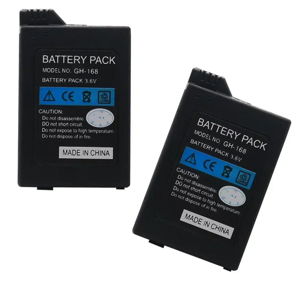 Batteria di Ricambio al Litio 3600/2400mAh per Console di Gioco Portatile PSP2000, Compatibile con PS Lite PSP-2PSP-3004