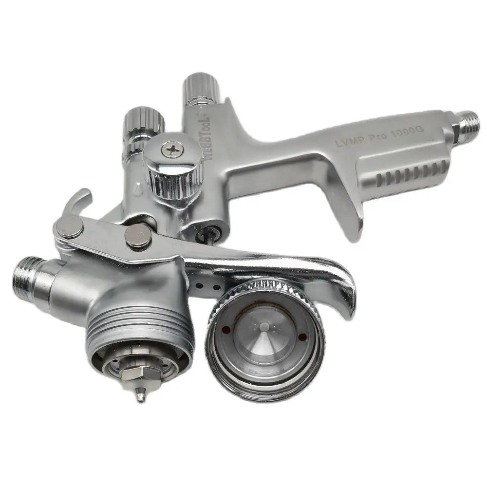 Pistole a spruzzo LVMP 1000G Ugello in acciaio inossidabile da 1,3 mm Pistola a spruzzo per vernice Pistola a spruzzo ad aria per verniciatura a spruzzo per auto