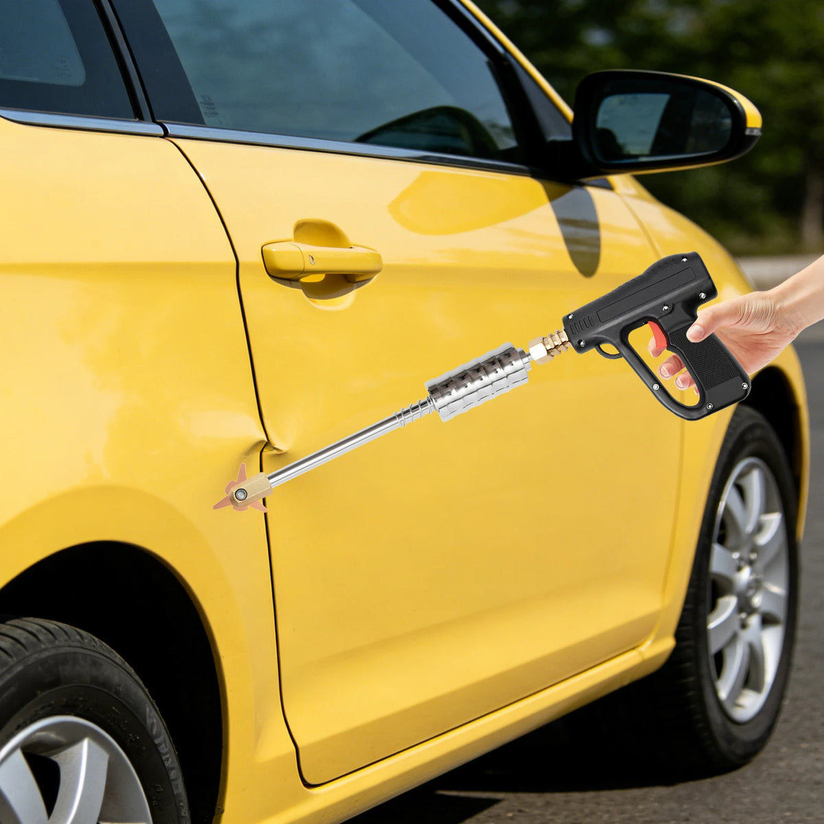 Kit di Riparazione Ammaccature Auto 86 Pezzi, Set di Attrezzi per Rimozione Ammaccature Senza Vernice con Pistola per Saldatura a Punti e Martello di Trazione per Carrozzeria