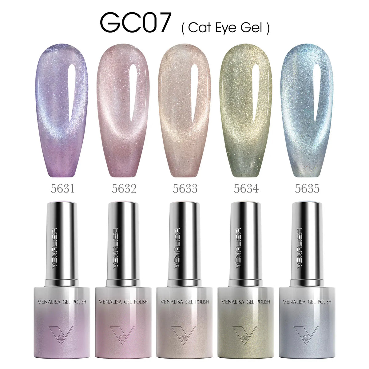 1/5pcsVenalisa Hema/TPO Spedizione Cat Eye Gel Magnete Ultra Flash Smalto Gel per unghie Diamante Sparkle Soak Off UV LED Vernice Gel per unghie