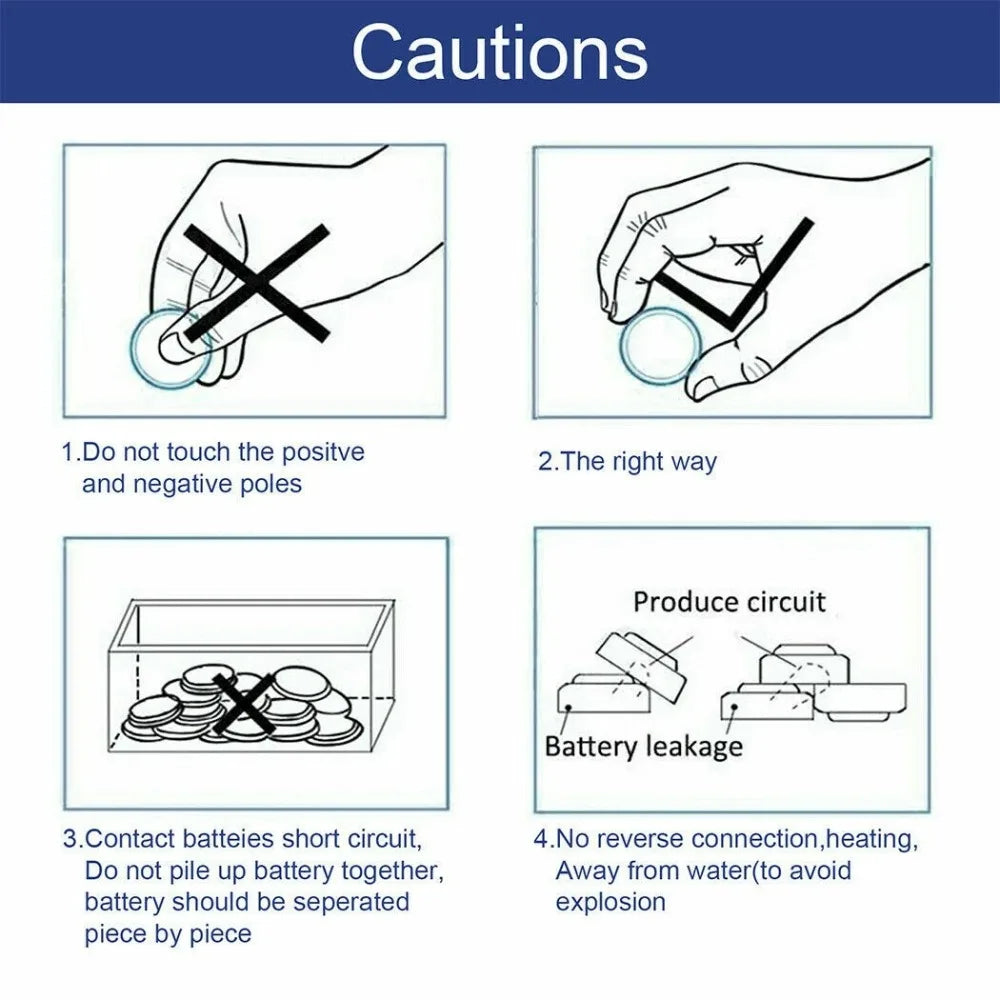 Batterie al litio CR2032 da 3V (5-80 pezzi) per giocattoli, calcolatrici, telecomandi auto, orologi da polso - Batterie a bottone CR2032