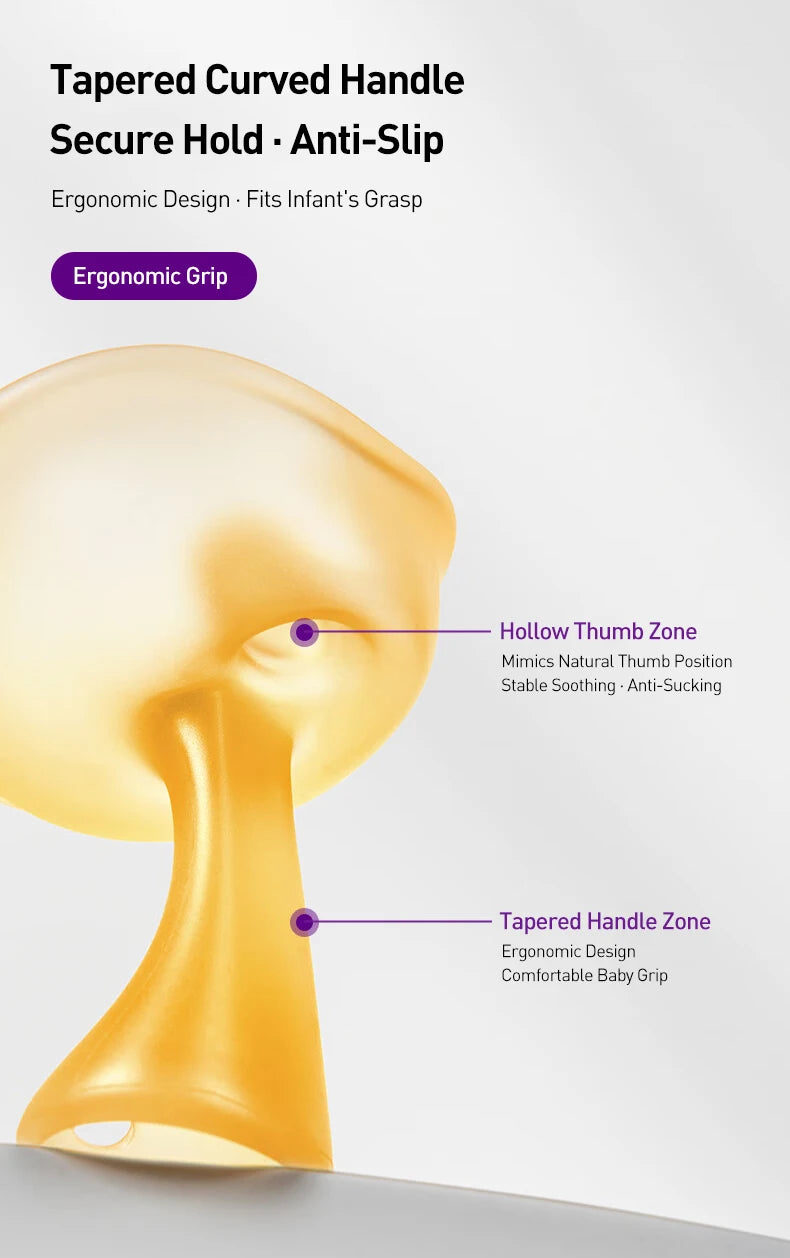 Philips Avent Massaggiagengive Bionico per Neonati in Silicone Liquido Anti Succhiare il Pollice Giocattolo per la Dentizione per Neonati dai 2+ Mesi