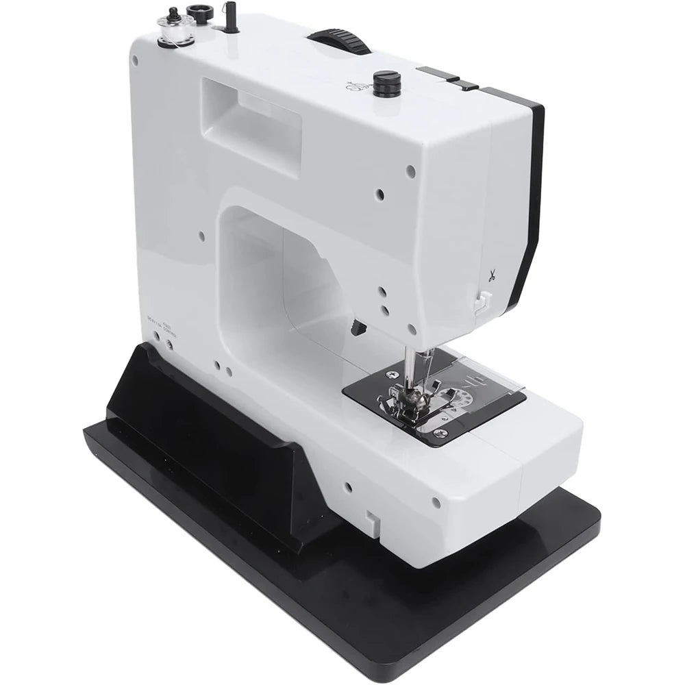 Macchina da Cucire Podofo a 12 Punti con Pedale, Velocità Regolabile, Mini Macchina da Cucire Portatile Elettrica per Principianti e Bambini, Macchina da Cucire Mini con Pedale e Velocità Alta-Bassa