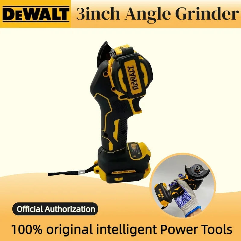Smerigliatrice Angolare Mini a Batteria DEWALT da 3 Pollici, Utensile Elettrico per Taglio, Lucidatura e Levigatura per Batterie da 20V 18V.