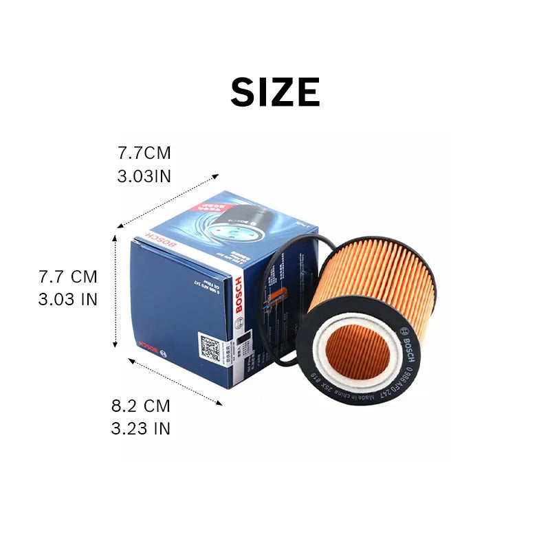 Filtro olio Bosch AF0247 per BMW X3 X6 X1 X4 X5 3Gran Turismo Z4 Roadster 3Series Z4, OEM: 11427953129, 11428683196, 11427566327