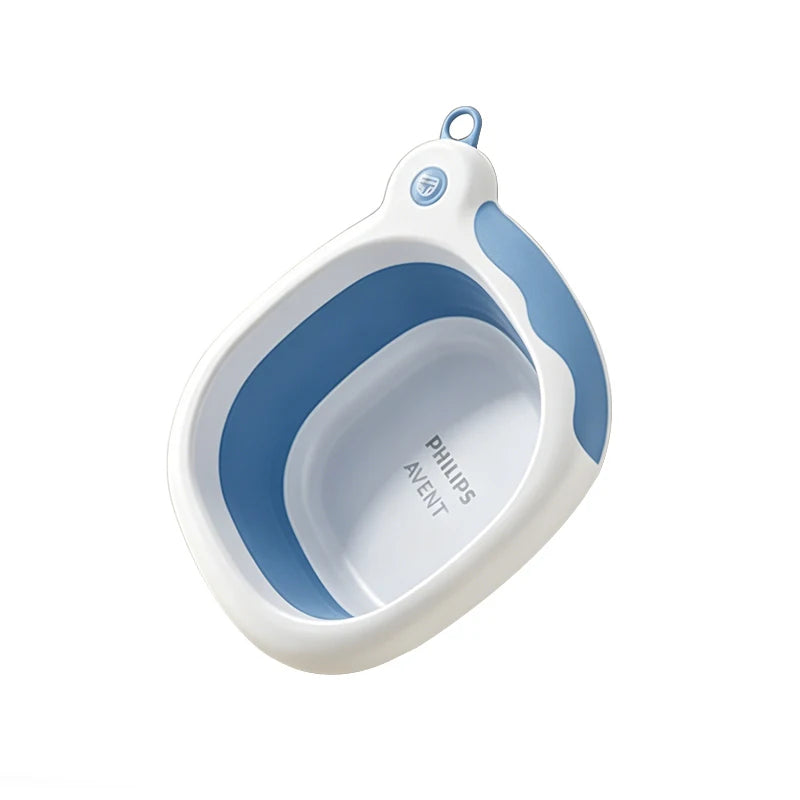 Avent PA-X15 Lavabo per neonati pieghevole da 3,5 litri, rinforzato, anti-caduta, resistente al calore e facile da trasportare per il bagnetto e la doccia