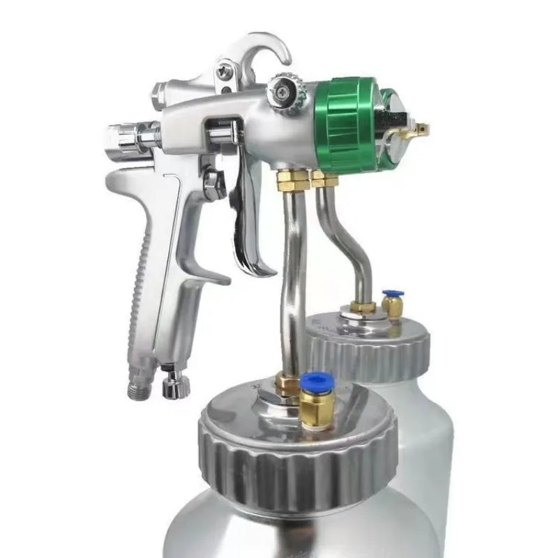 Pistola a spruzzo a doppia testa pistola a spruzzo con placcatura a colori rivestimento a base d'acqua pressurizzato interno pistola di miscelazione esterna Nano adesiva AB