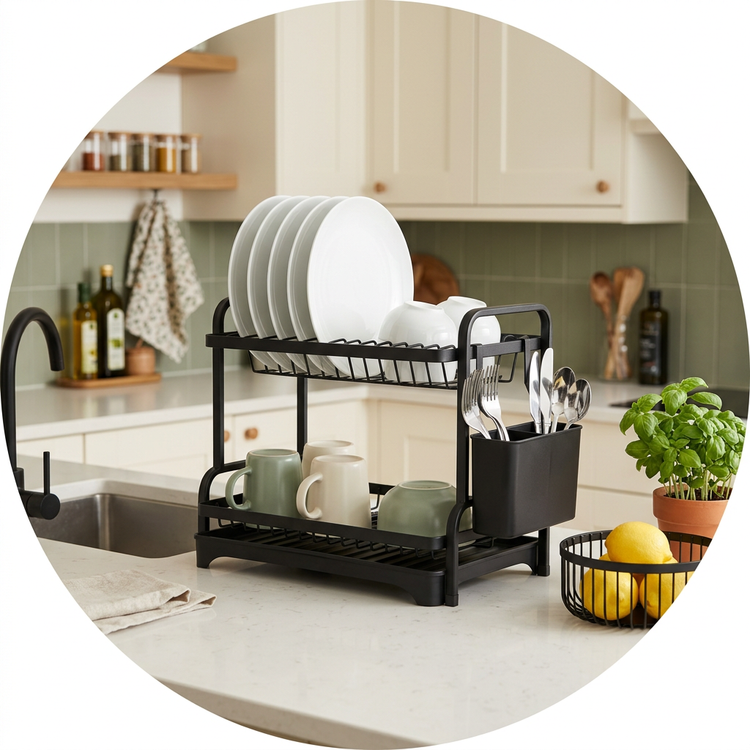 Immagine per Organizzazione cucina e scolapiatti