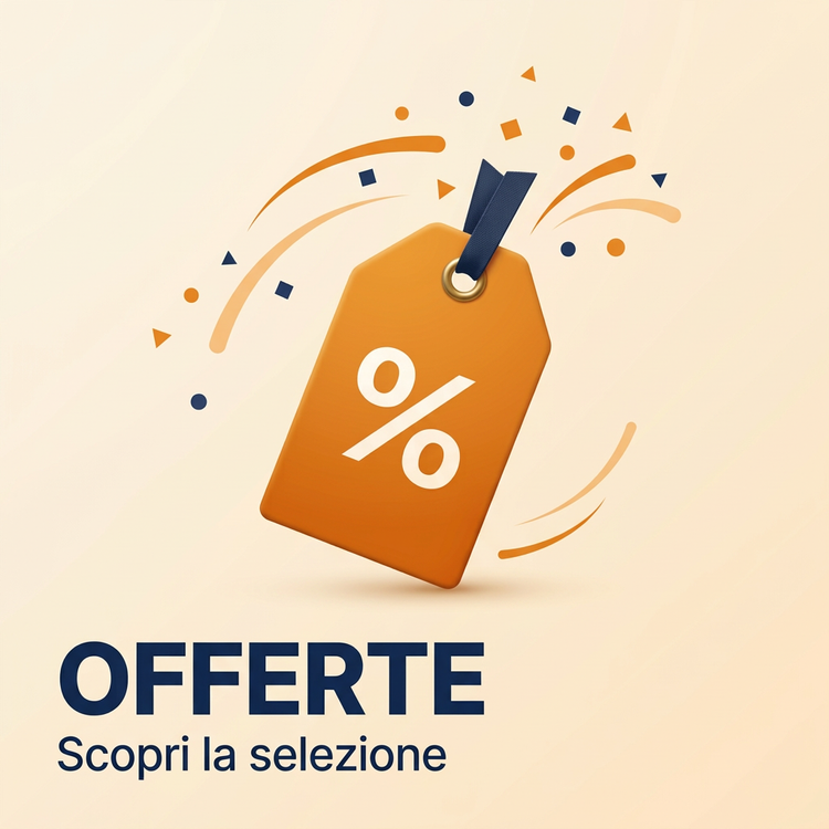 Offerte con scritta e composizione più dinamica