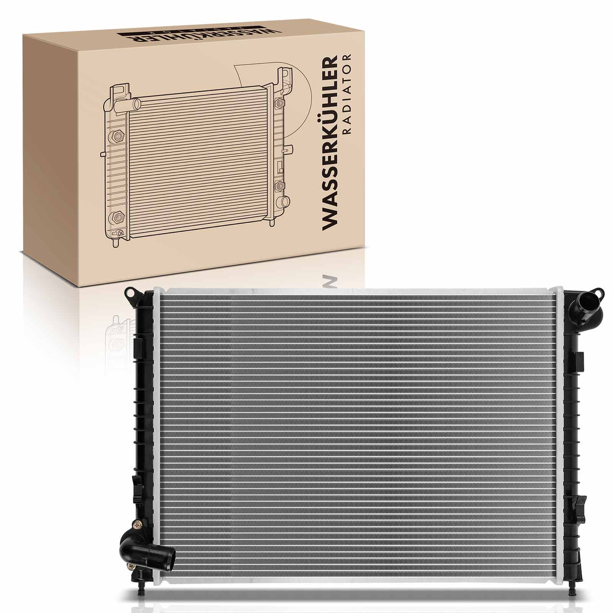 Radiatore acqua motore Frankberg 1X per Mini Mini Cabriolet R50 R53 R52 1.6L 2747 17117570821