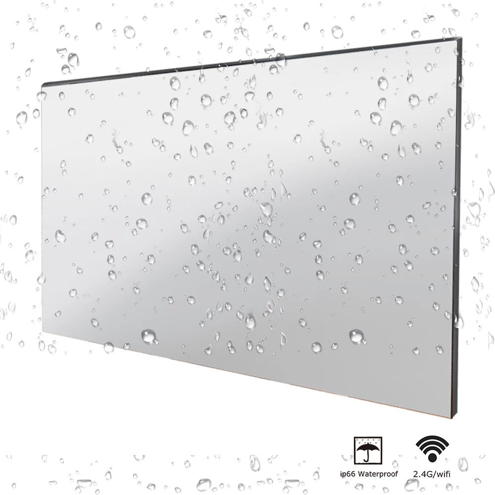 Souria 27 pollici Specchio magico TV LED impermeabile per bagno DTV Sintonizzatore WiFi Android TV Hotel Pubblicità SPA Salon US DVB-T T2 C