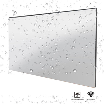Souria 27 pollici Specchio magico TV LED impermeabile per bagno DTV Sintonizzatore WiFi Android TV Hotel Pubblicità SPA Salon US DVB-T T2 C