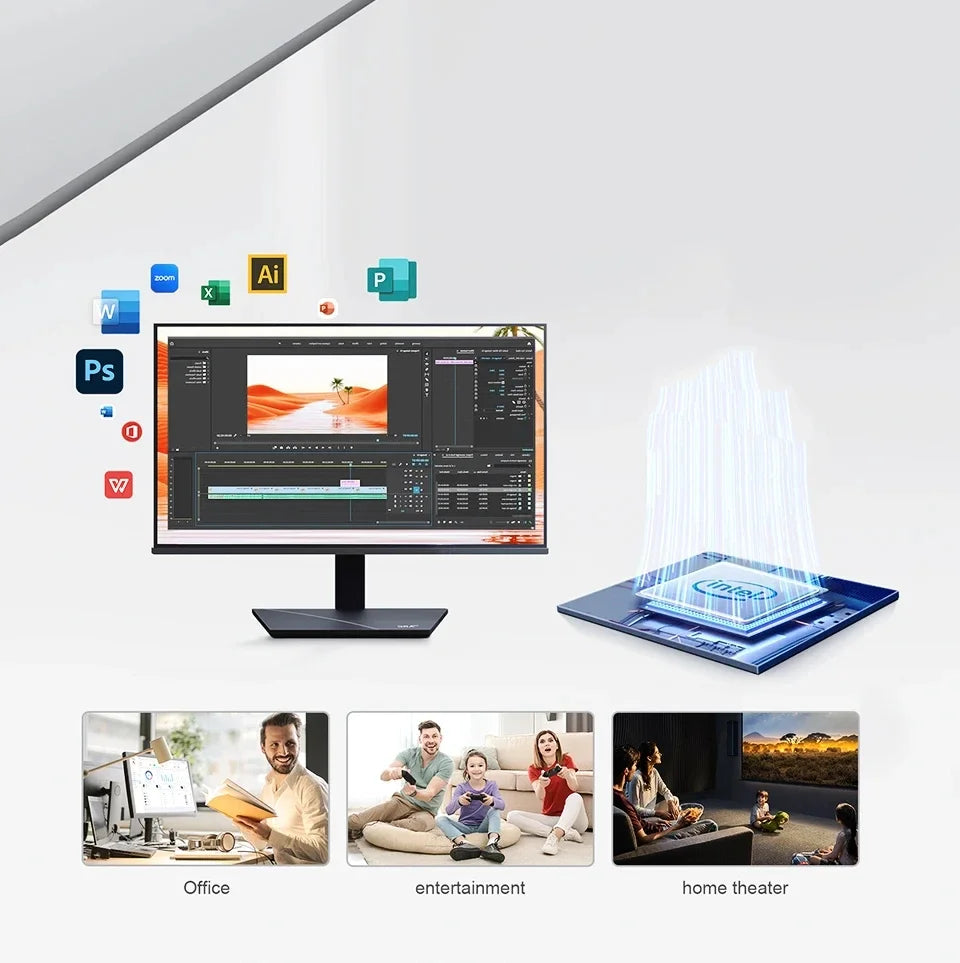 LENO NUOVO Mini PC Computer Portatile da Gaming 16GB RAM 1TB 2TB SSD Intel Core I9 10980HK Windows 11 Pro Office Wifi 6 BT5.2 PC