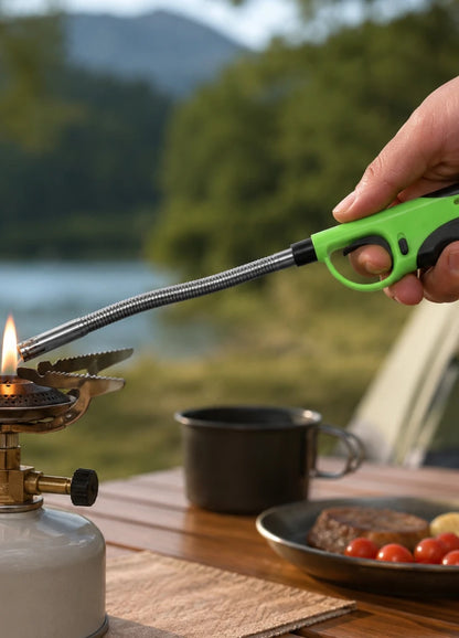 Confezione da 20 accendigas Rocket Barney, accenditori multiuso dal design semplice e moderno per cucina, fornelli, candele, barbecue e uso quotidiano