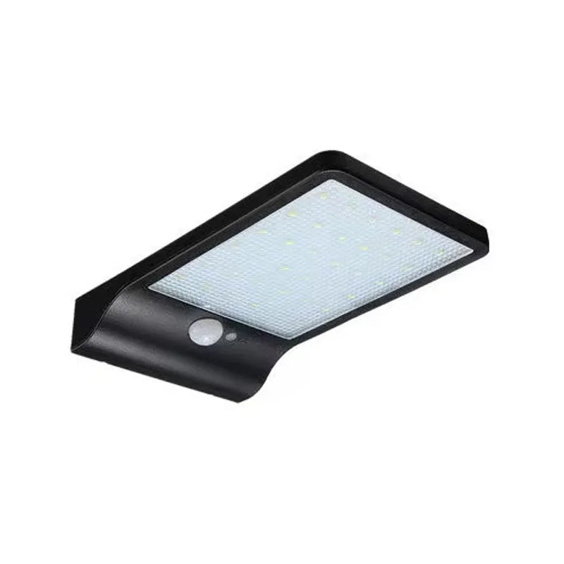 48 led luci da parete stradali solari 450LM 3.5W led sensore PIR di movimento solare luci DIM in alluminio con telecomando per garage da giardino