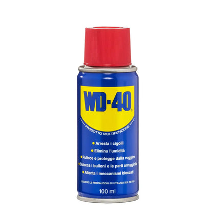 WD-40 - Prodotto Multifunzione - Lubrificante Spray - Elimina i cigolii, sblocca, elimina l’umidità, previene la ruggine - Compatibile con tutti i metalli, plastica e gomma - Senza silicone