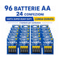 Pacco scorta Batterie AA VARTA Super Heavy Duty Zinco-Carbon 1,5V R6 per Telecomandi Orologi Sveglie