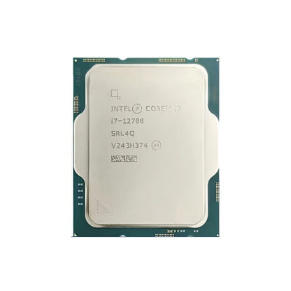 Processore CPU Desktop Intel Core i7-12700 LGA1700 12-Core 20T Senza Dissipatore