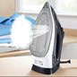 Ferro da Stiro a Vapore Elettrico per Vestiti 1600W, Temperatura Regolabile, Funzione Spray e Vapore Potenziato, Piastra Antiaderente, Serbatoio Acqua da 220 ml, Stiratura Rapida per Casa