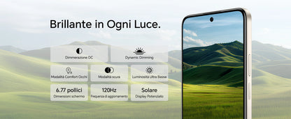 HONOR 400 Smart 4G Smartphone Dual SIM NFC Android 15, 6500mAh Dual Cell Batteria, 108MP+2MP con Pulsante AI Telefono, 6.77 Pollici 120 Hz Comfort Display, 5 stelle SGS&IP65