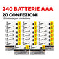Energizer Everyday AAA DHP12, pile alcaline ministilo per telecomandi, giocattoli, orologi e dispositivi elettronici, varianti da 2, 3, 10 o 20 confezioni