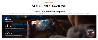 HONOR Magic8 Lite Smartphone 5G, Tripla Resistenza-IP69K, 7500 mAh, Fotocamera AI 108 MP con OIS, Display AMOLED da 6.79 Pollici Cellulari, AI Intelligente, Dual SIM, NFC