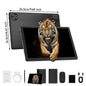 Kb1001L Tablet Android 16 con schermo touchscreen da 10,1 pollici, 20(3+17)Gb di RAM + 64Gb di ROM, processore 5-Core A333 con tastiera, mouse, penna, custodia e auricolari, batteria da 6000Mah, doppia fotocamera 5Mp+8Mp, Wi-