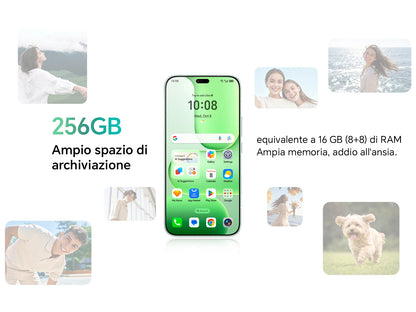 2026 New HONOR 600 Lite 5G Smartphone, Fotocamera AI da 108MP, Display AMOLED da 6.6", Batteria da 6520mAh con Ricarica Rapida 45W, Cellulare Android 16 Sbloccato, IP66&SGS, Dual SIM, NFC