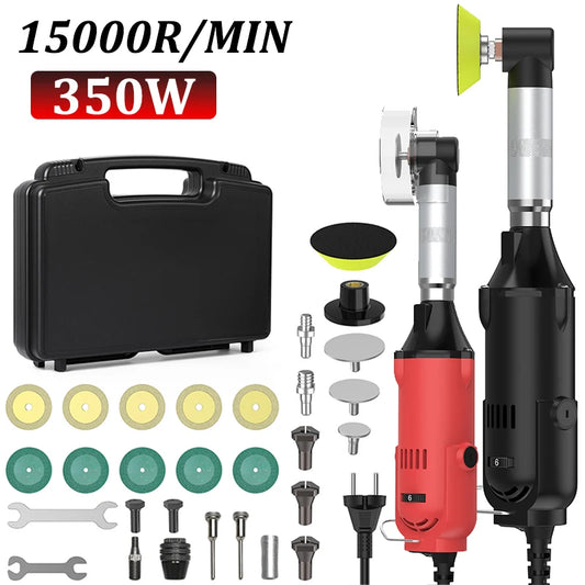 Utensile Elettrico per Fughe di Piastrelle in Ceramica 350W, Smerigliatrice Diritta a 6 Velocità Variabili, Macchina per Pulizia, Levigatura e Lucidatura