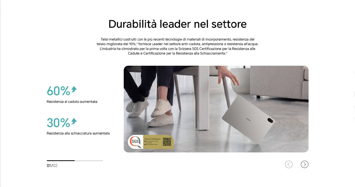 HONOR Pad X8b, tablet versione UE, batteria da 10.100 mAh, display HONOR Eye Comfort FullView da 11 pollici, chipset Snapdragon a 6 nm, struttura in metallo resistente, tablet Android
