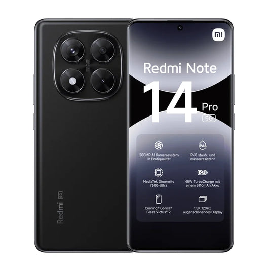 Xiaomi Redmi Note 14 Pro 5G 8GB 256GB Smartphone con NFC
